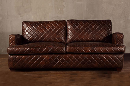 Vintage Distressed Leather Sofas, Distressed Leather Loveseat