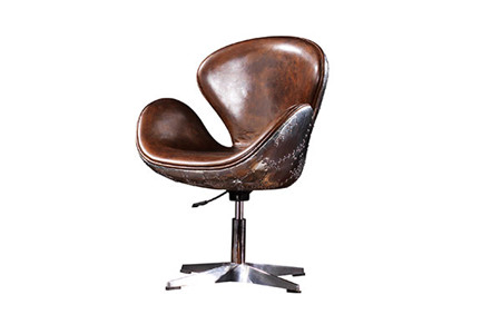 Banshee Reception Chair (Leather and Alum) K620A