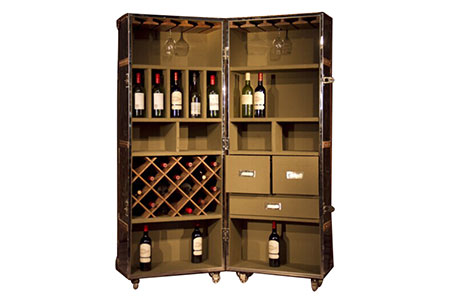 Harrier Drinks Cabinet Wine Shelf