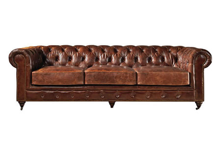 Whole Distress Antique Genuine, Antique Leather Couch