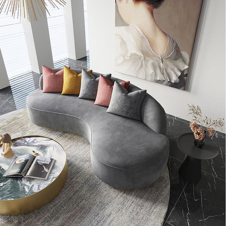 living room sofas velvet