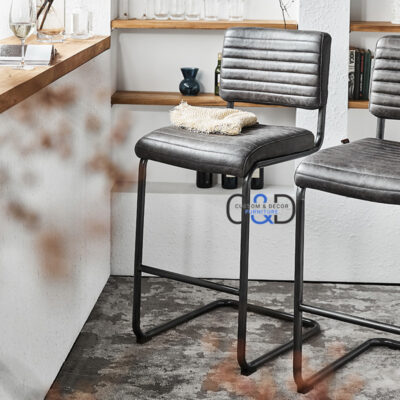 industrial Iron bar stool